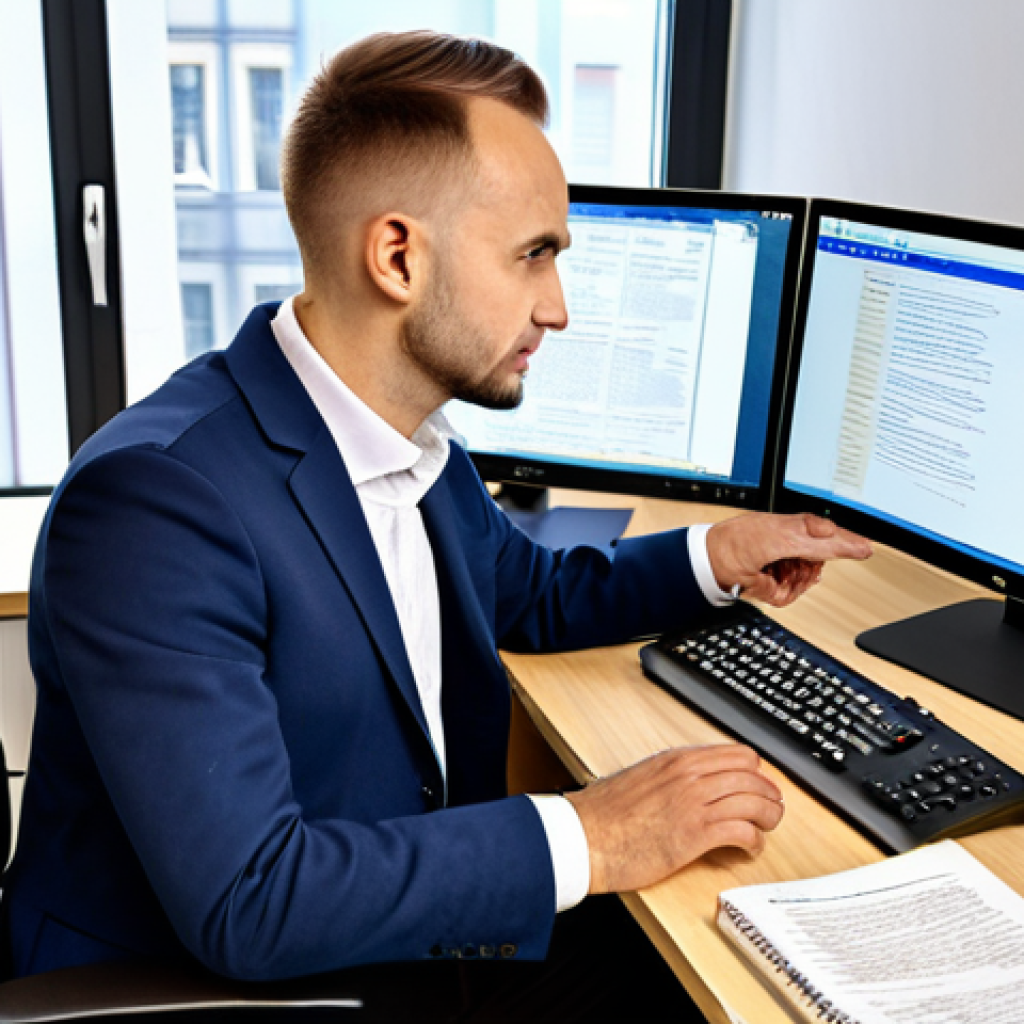 Modern Translator at Work**

A professional Polish translator, fully clothed in a modest business casual outfit, working at a bright desk with dual monitors in a modern Warsaw office, surrounded by Polish dictionaries and a cup of coffee, safe for work, appropriate content, professional, perfect anatomy, natural proportions, well-formed hands, proper finger count, high quality.

**
