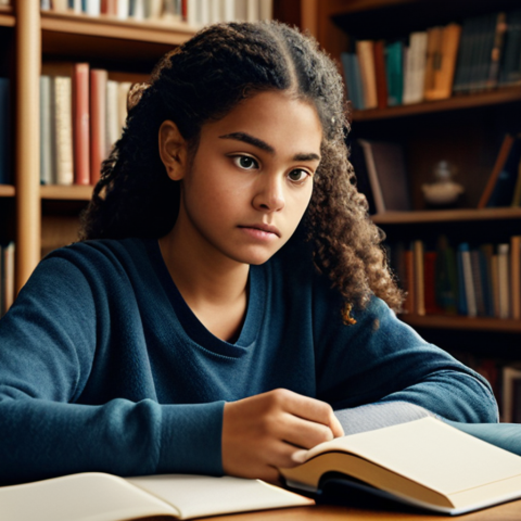 번역사 자격증 시험 준비 전략 - A dedicated student, fully clothed in comfortable study attire, surrounded by flashcards and open la...